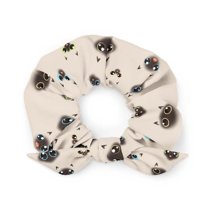 Siamese Cat Print Scrunchie product image (1)