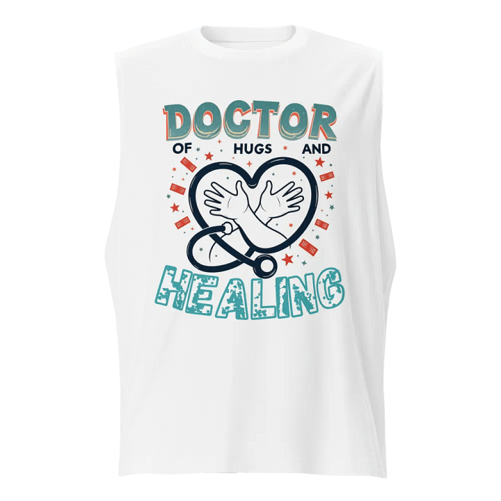 Doctor of Hugs Muscle Tank product image (1)