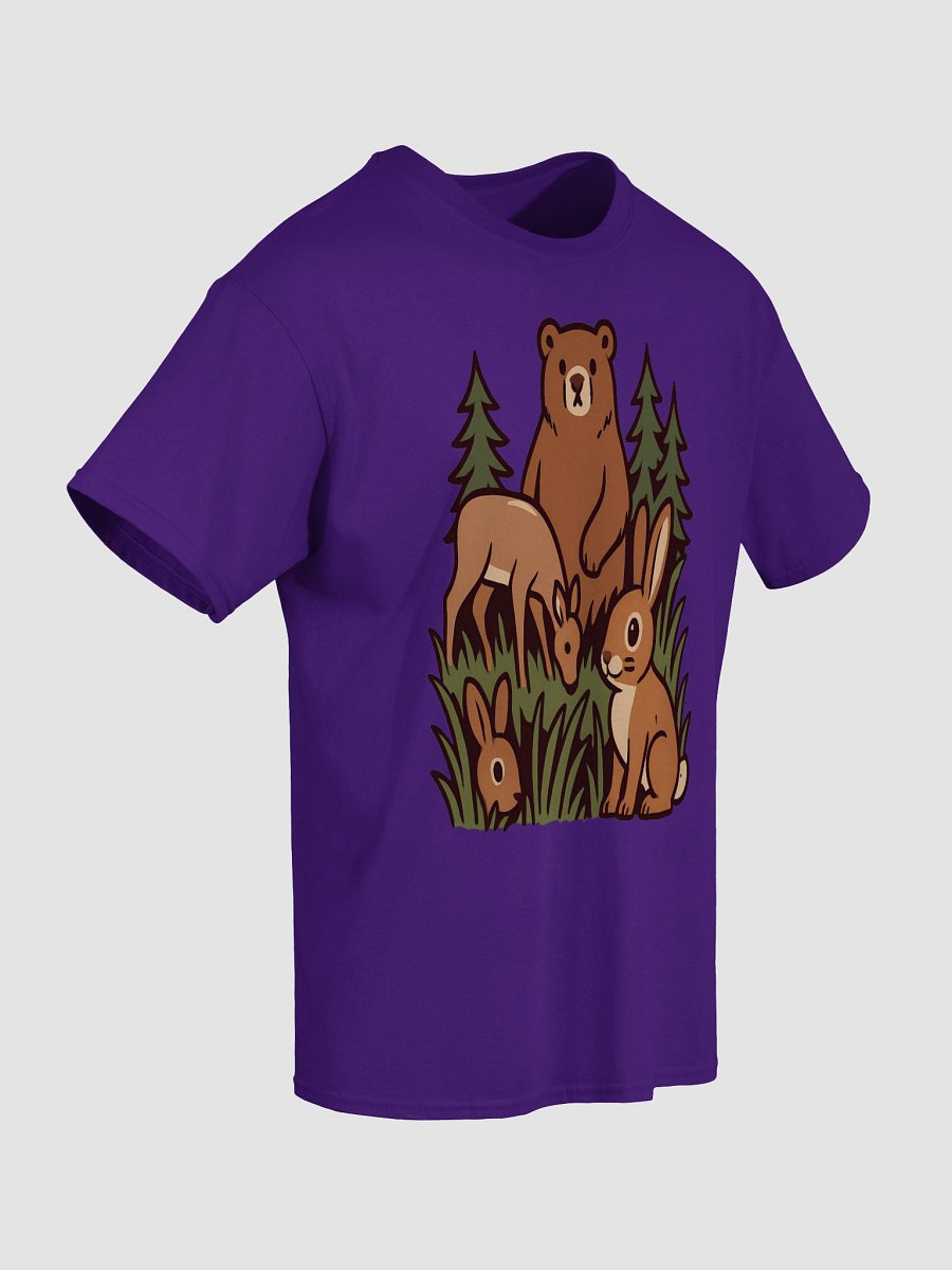 Wildlife Cartoon Forest T-Shirt product image (22)