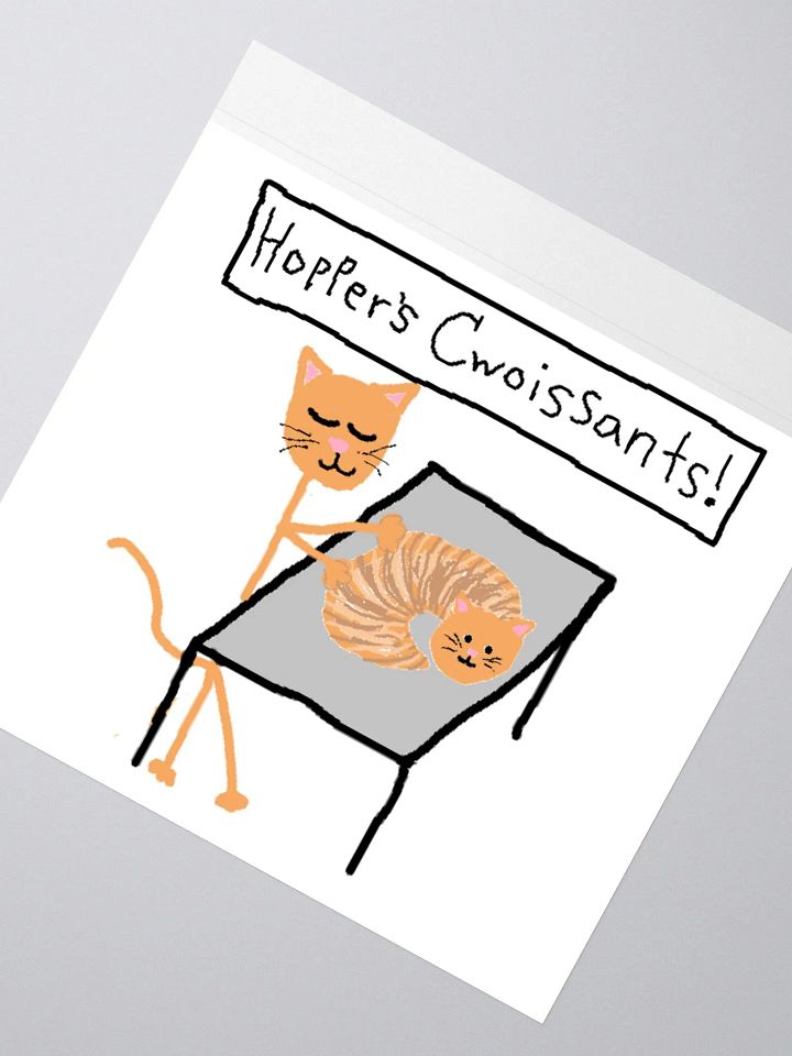 Hopper Cwoissant Sticker product image (2)