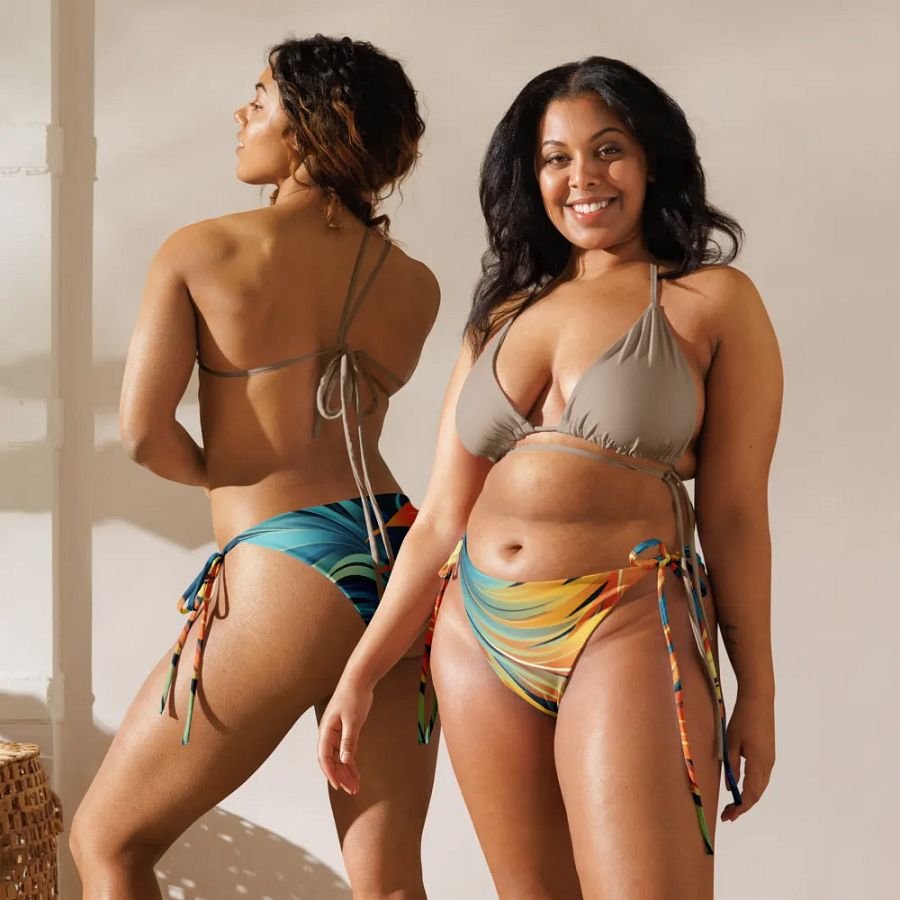 Tropical Flow String Bikini Bottom product image (5)