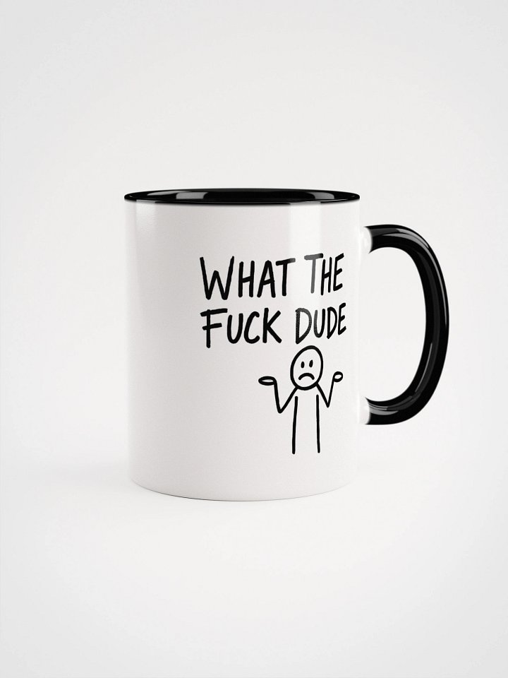 What The Fuck Dude Accent Mug product image (1)