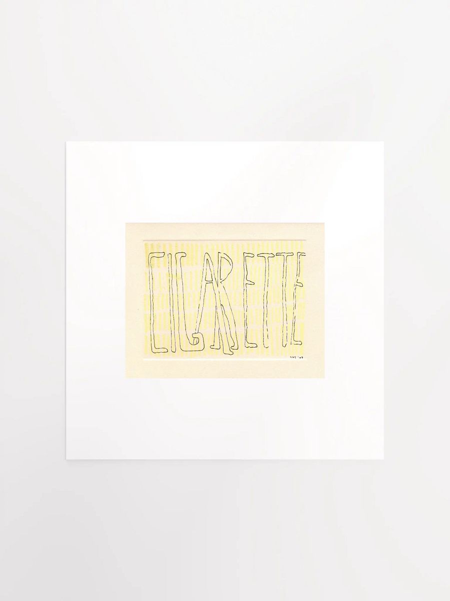 Cigarette panel card print product image (2)