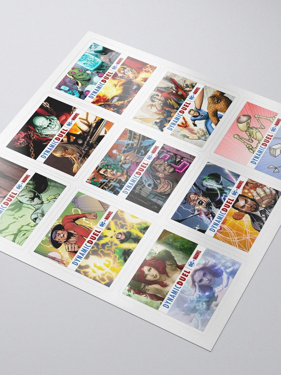 Dynamic Duel Episode Cover Stickers - Series 11 product image (3)