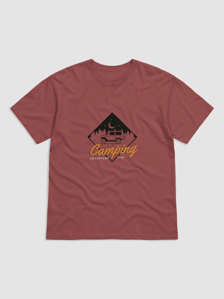 Camping Adventure Garment-Dyed Heavyweight T-Shirt product image (1)