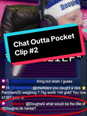 CHAT IS OUTTA POCKET #twitch #streamer #chat 
