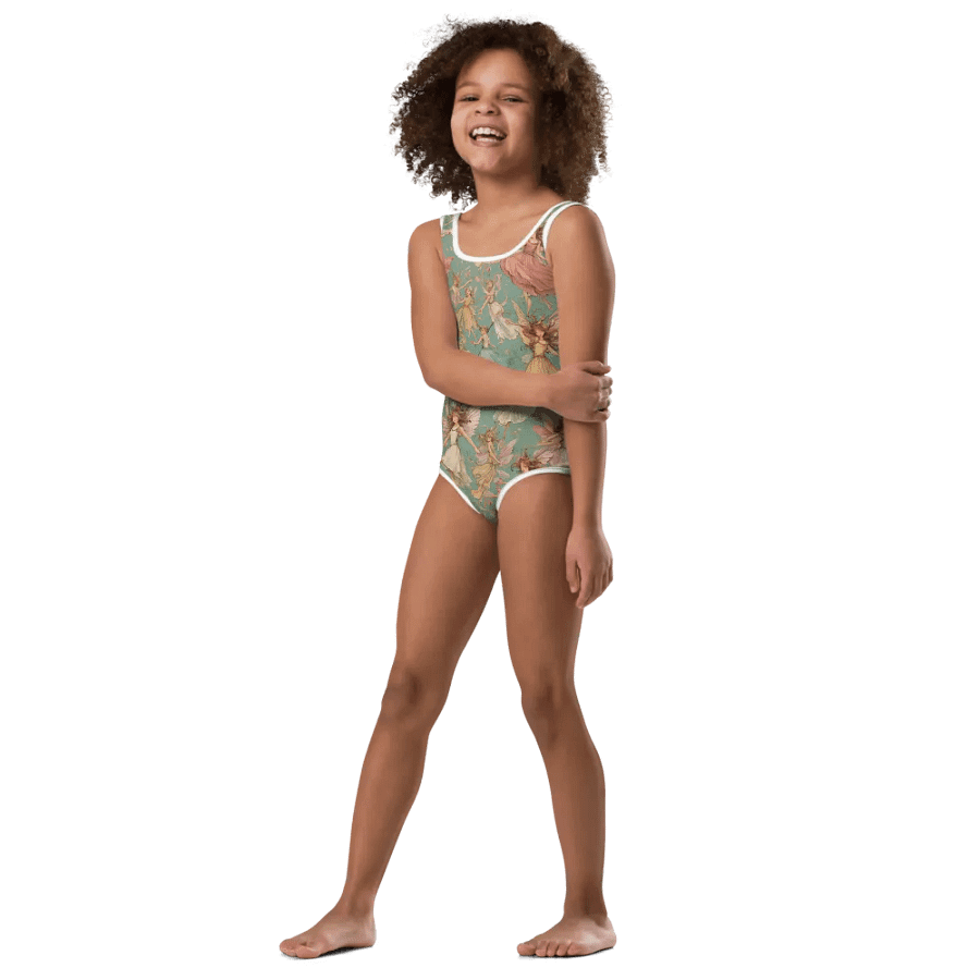 Enchanting Fairies All-Over Print Kids Swimsuit product image (10)