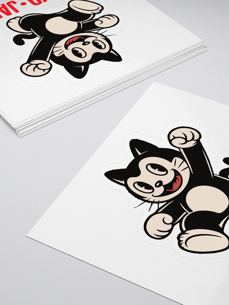 Tokyo Cat Vibes Kiss Cut Stickers product image (4)