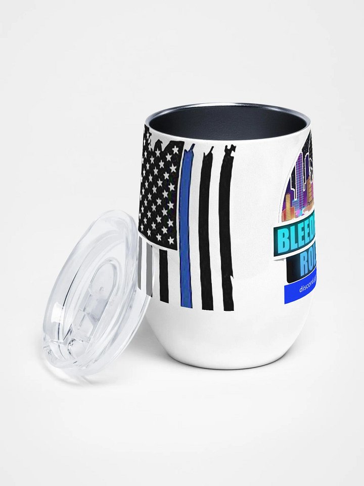 Bleeding Blue RolePlay Wine Tumbler product image (2)