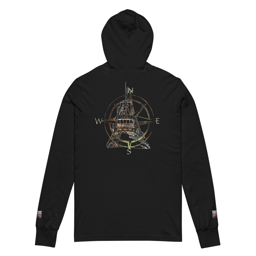 Compass Rose Pacific Falcon hoodie Tee product image (6)