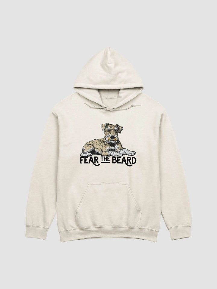 Fear the Beard Hooded Sweatshirt of a Schnauzer(Wheaten) | Funny Hoodie for Bearded Dog Paw-rents product image (1)