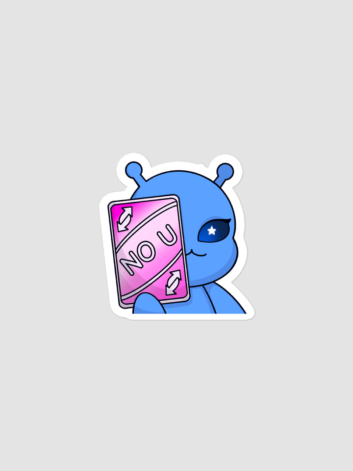 No U sticker product image (1)