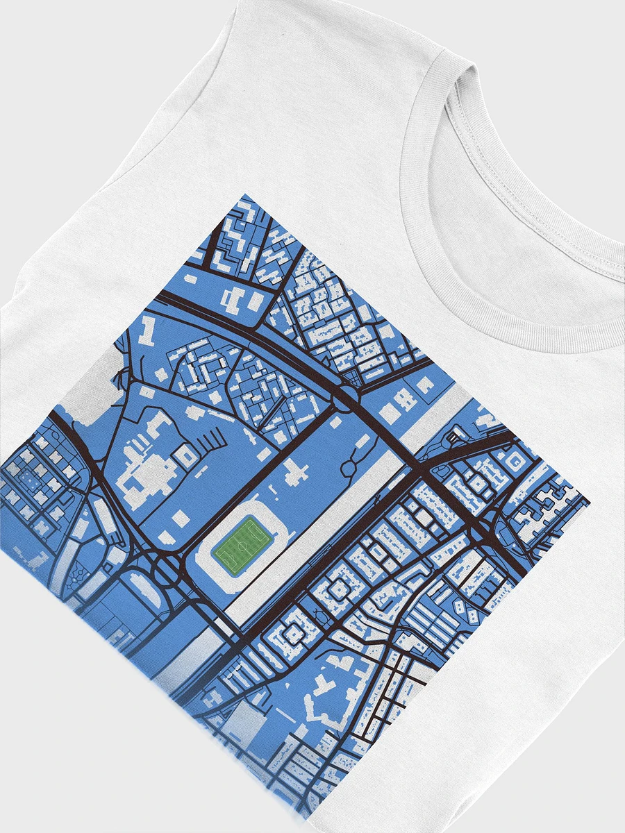 Estadio La Rosaleda Map Design T-Shirt product image (3)