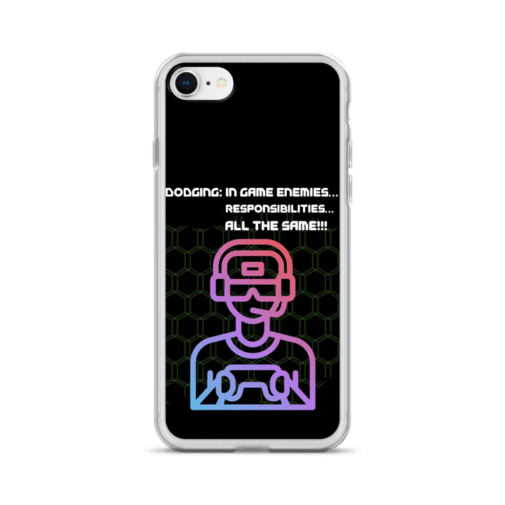 Gamer's Responsibility Dodger iPhone Case product image (20)