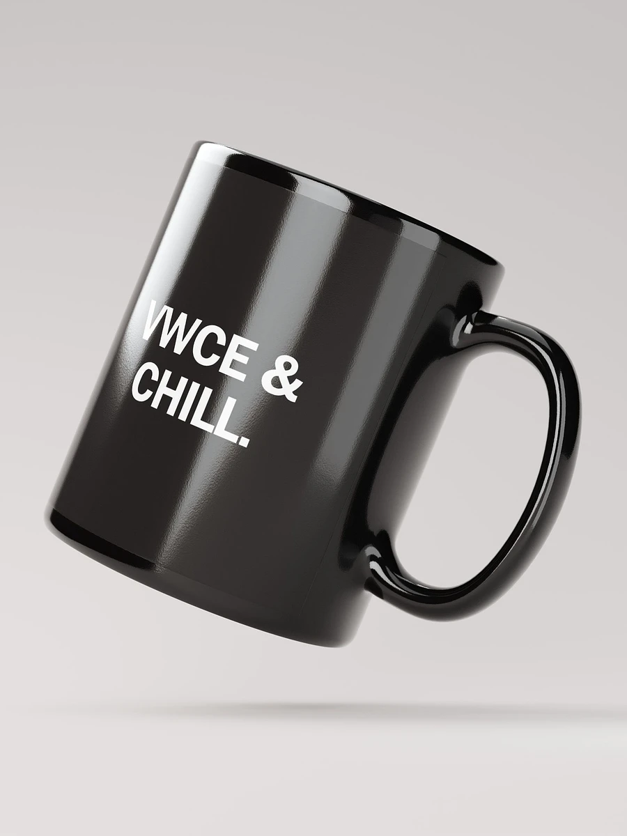 VWCE & Chill (Cool Retriever) - Ceramic Black Mug product image (3)