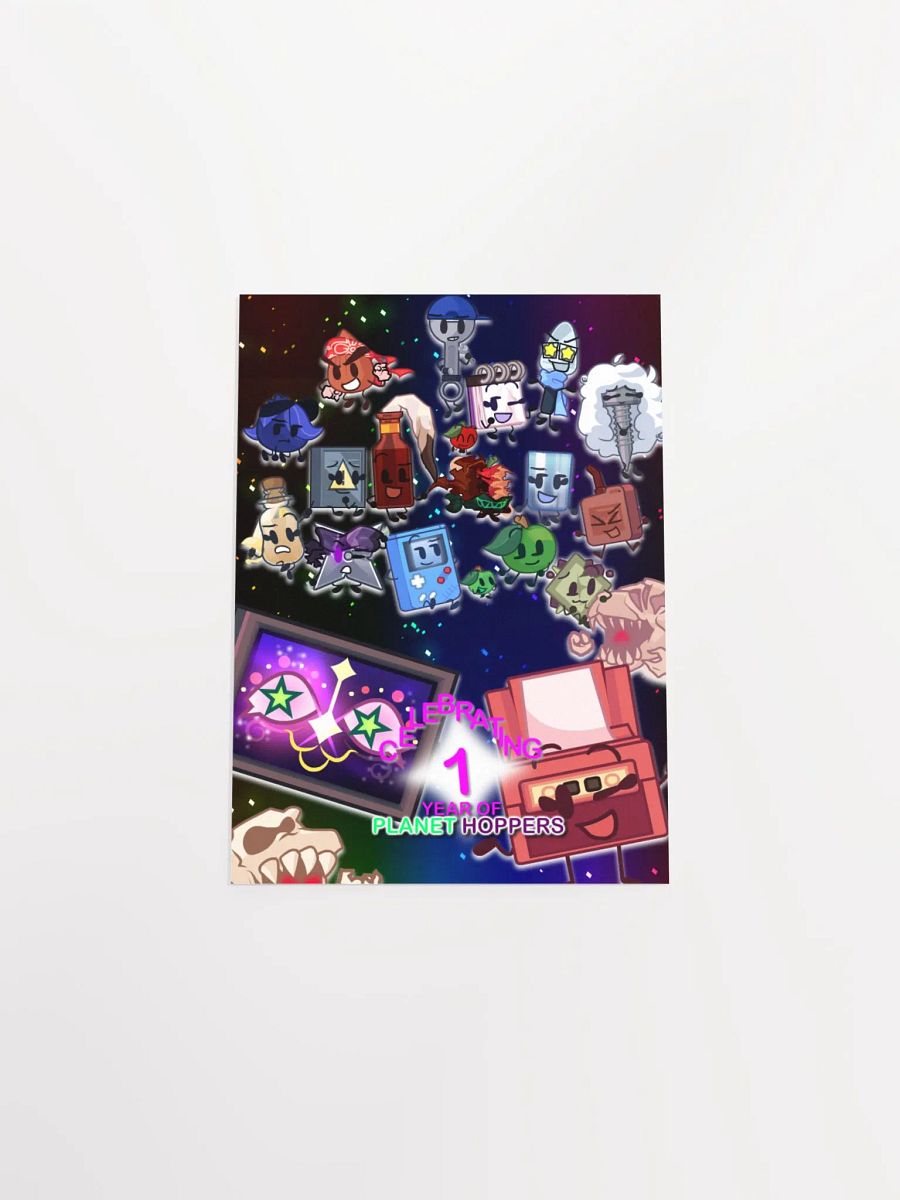 Planet Hoppers || 1 Year Anniversary Poster product image (15)