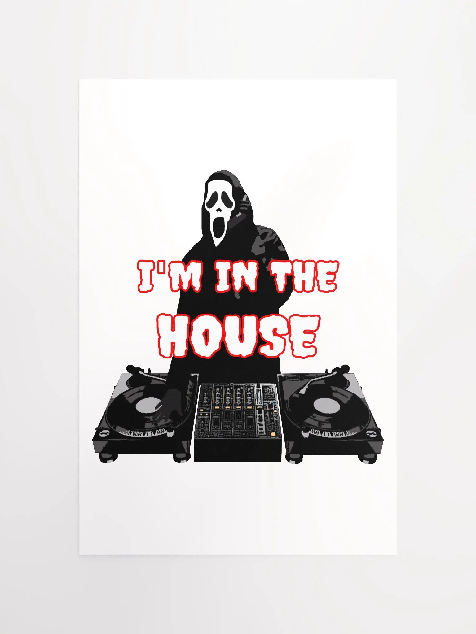 Ghostface in the house Enhanced Matte Paper Poster (in) product image (4)