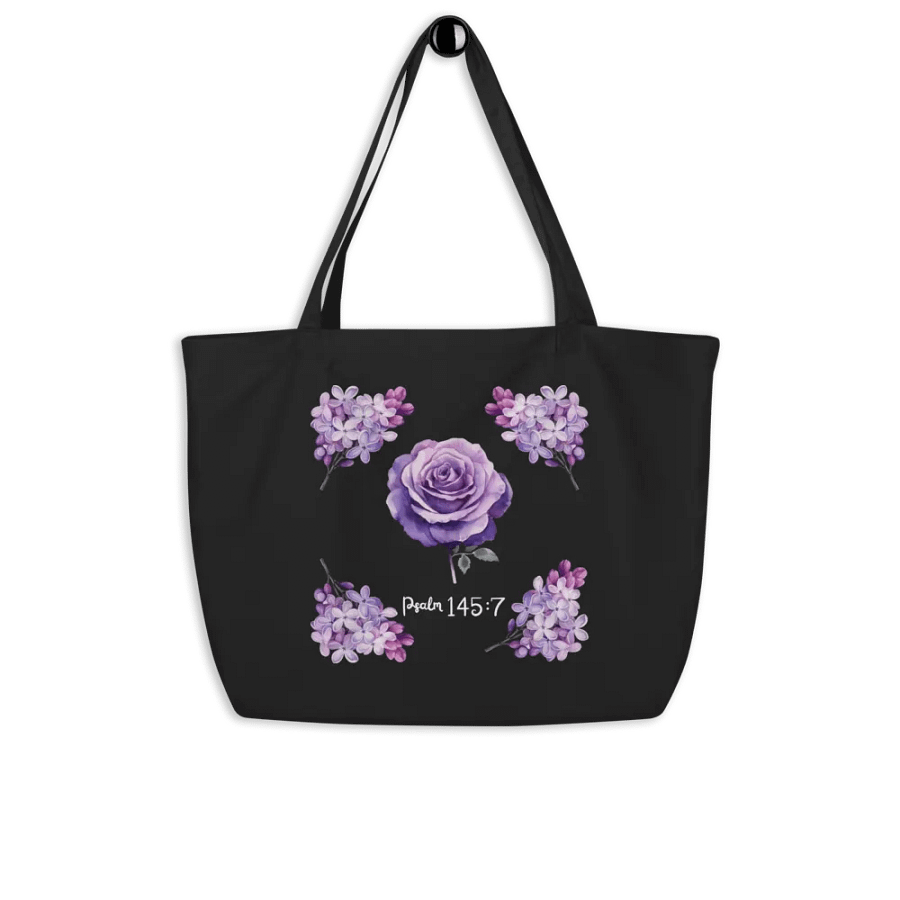 Psalm 145:7 Tote Bag! product image (2)