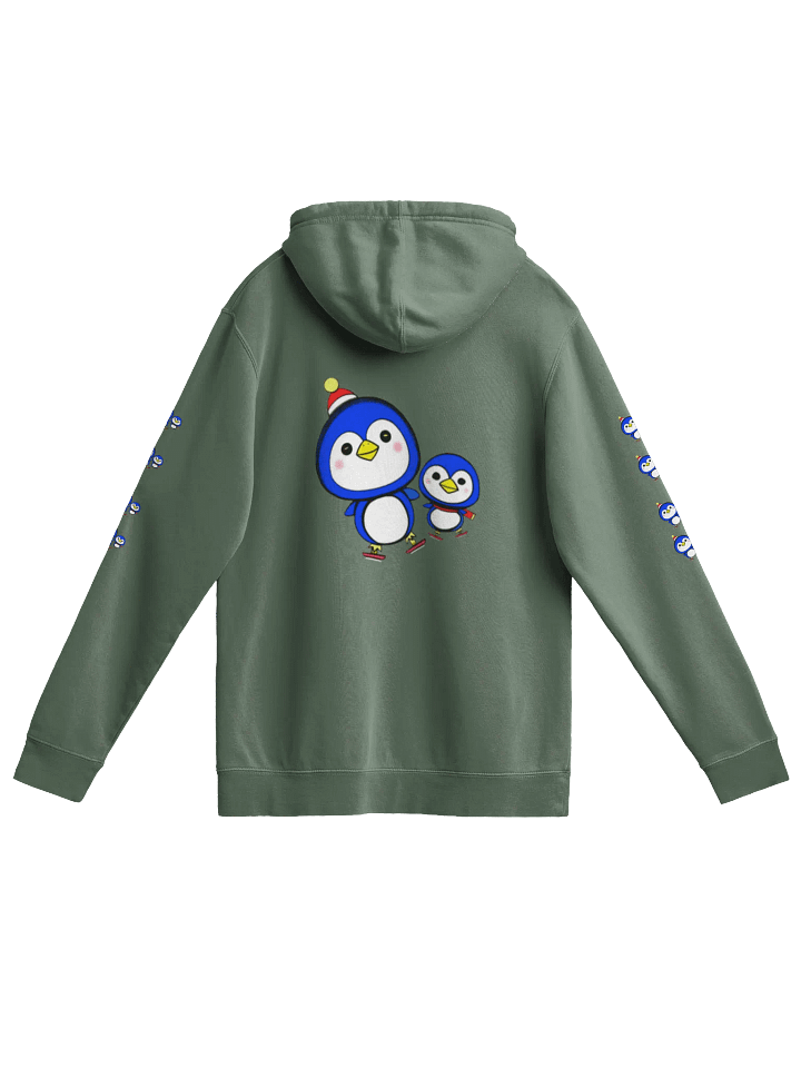 Skating Penguins Vintage Hoodie product image (28)