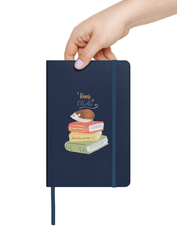 Book Club Hedgehog Hardcover Notebook product image (4)