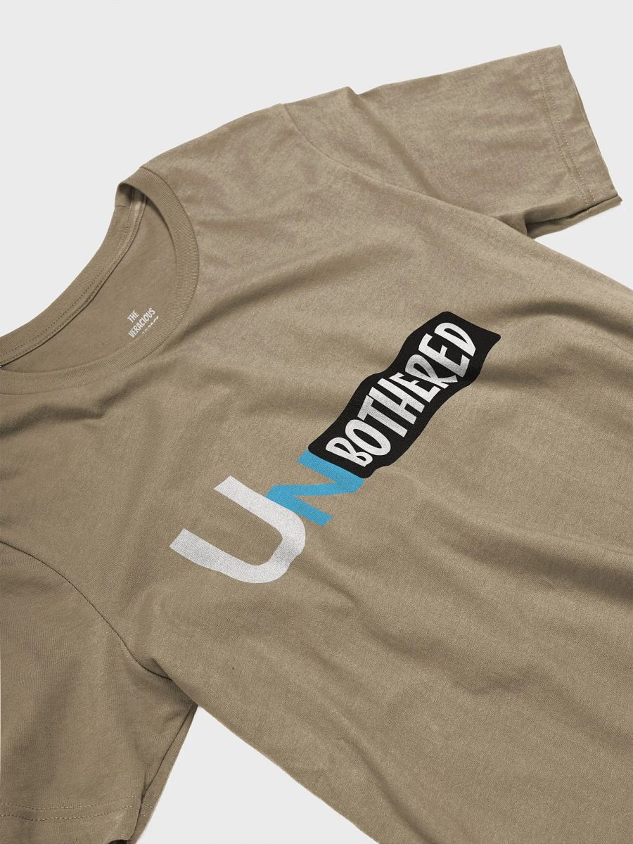 Unbothered / Blue Supersoft T-Shirt product image (4)