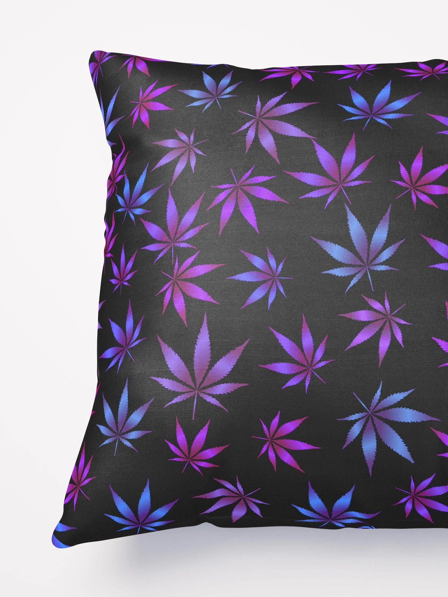Classy Colors Cannabis Marijuana Leaf Pattern Design Pillow product image (5)