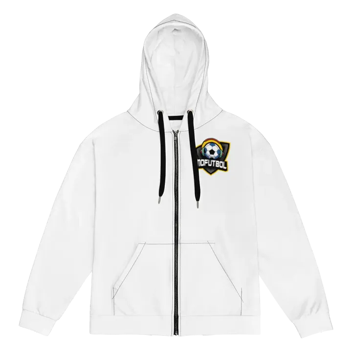 Soccer Soundwaves Zip Hoodie product image (1)
