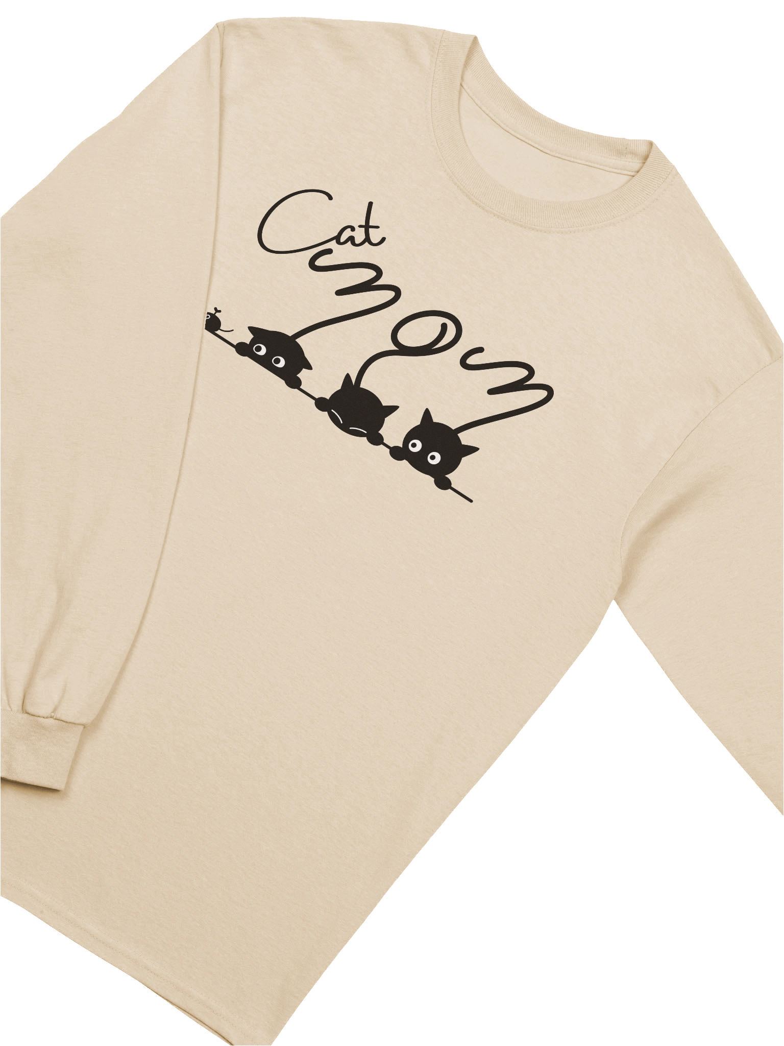Cat Mom - Unisex Adult Long Sleeve T-shirt product image (27)