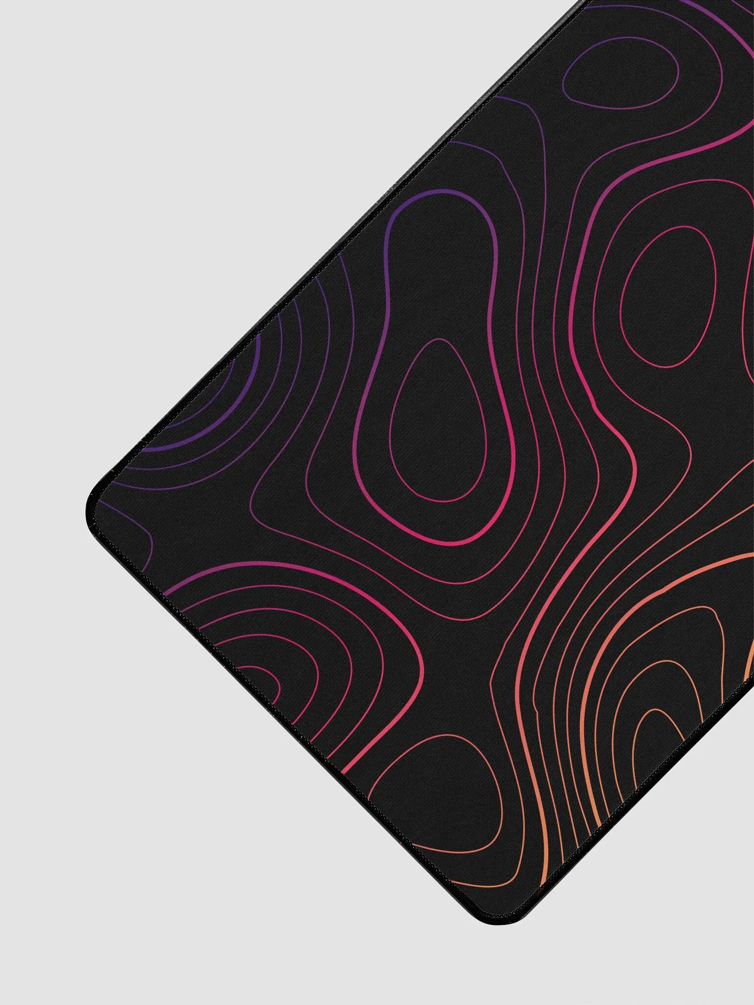 Retro Fusion: TOPO LINES WITH GRADIENT POP DESK MOUSE MAT product image (3)