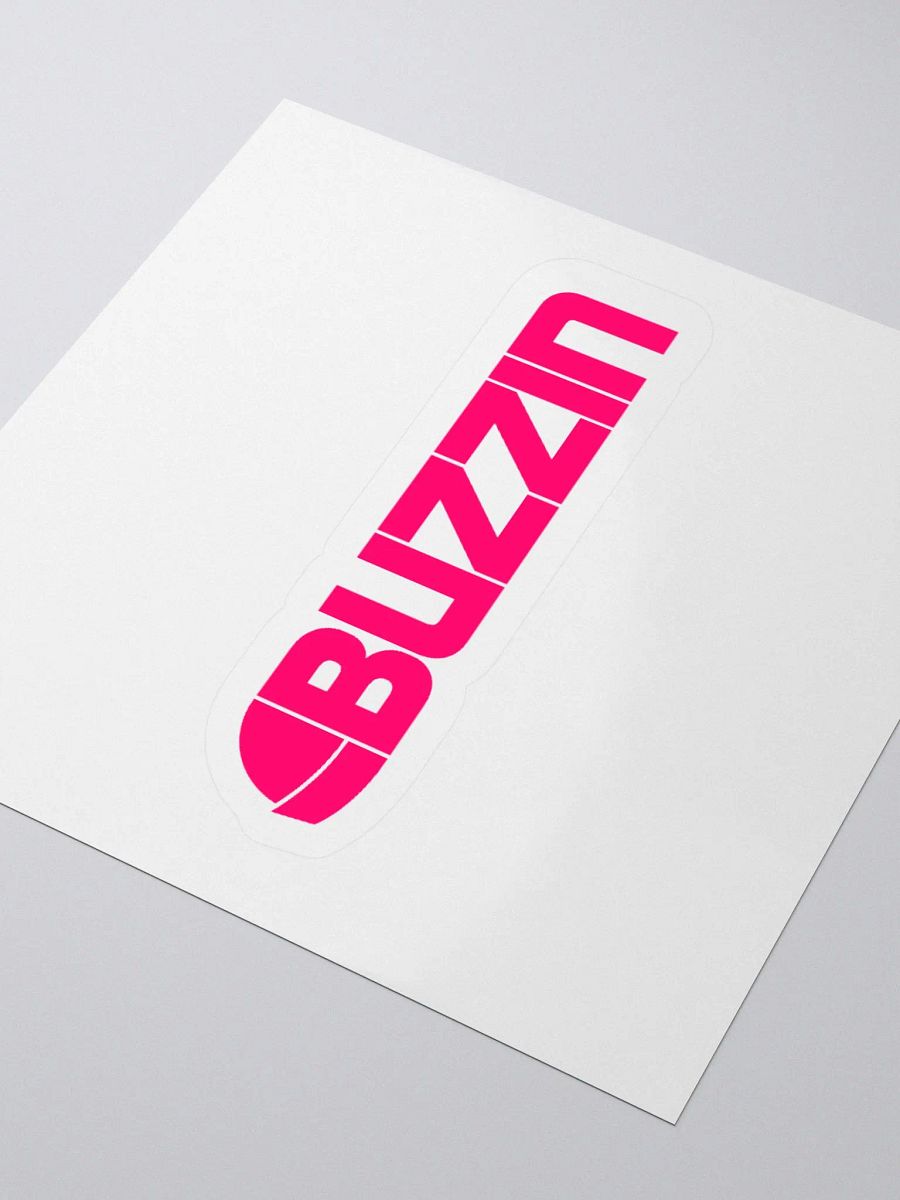 BuzzIn Red Logo Sticker product image (8)