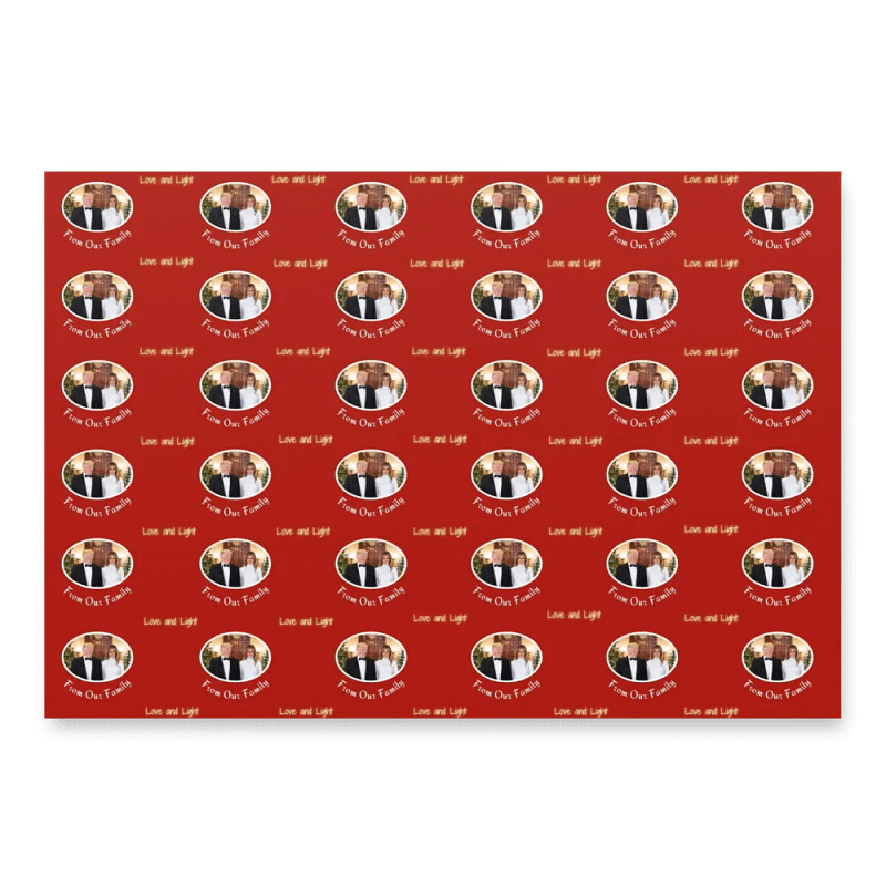 Holiday Elegance: Trump Family Wrapping Paper Trio!