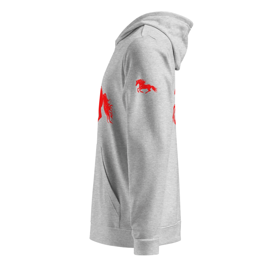 Maverick - RED - Minimal | Fleece Hoodie | Adidas | RGDurrant product image (26)