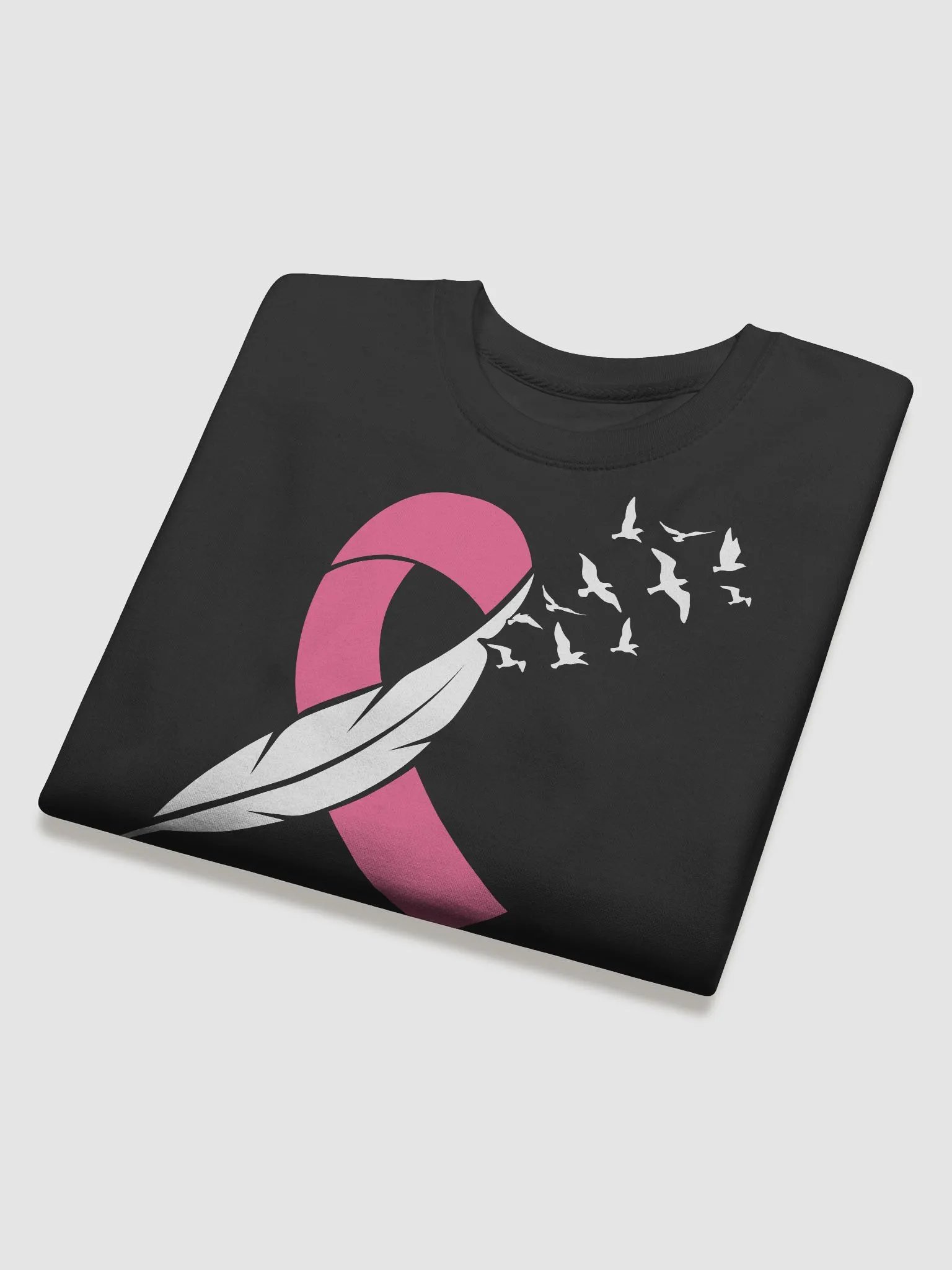 Ribbon Feather And Birds Hoodie product image (4)
