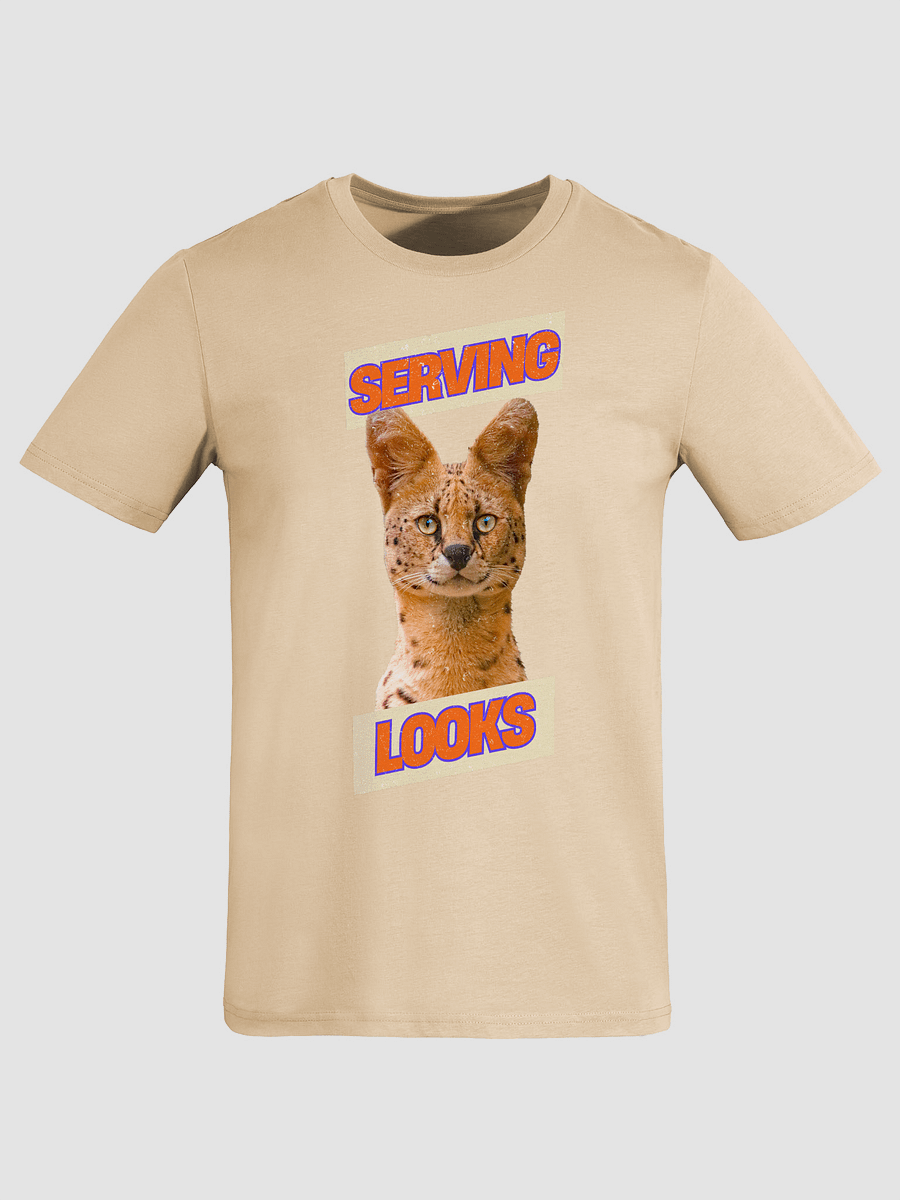 Serving Looks Wild Cat Organic Cotton T-Shirt product image (3)