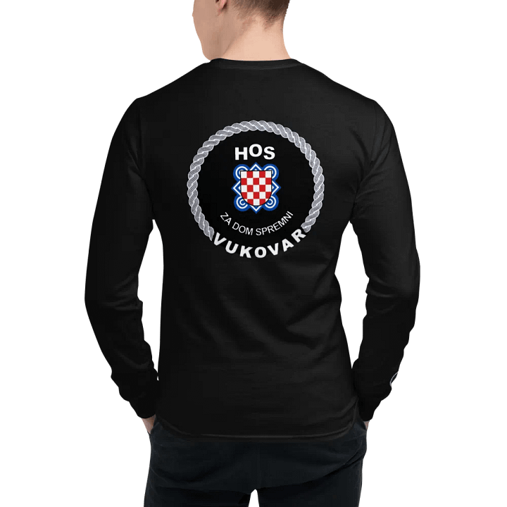 HOS Vukovar Emblem Champion Long Sleeve Shirt product image (1)