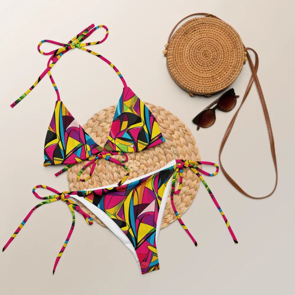 Color Cluster String Bikini Set product image (5)
