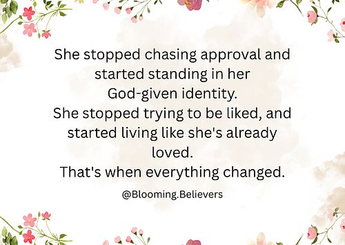 🌸 Stop chasing the world’s approval — it will never be enough. 💭🌸

🌸You’ll always be too much for some, not enough for others...