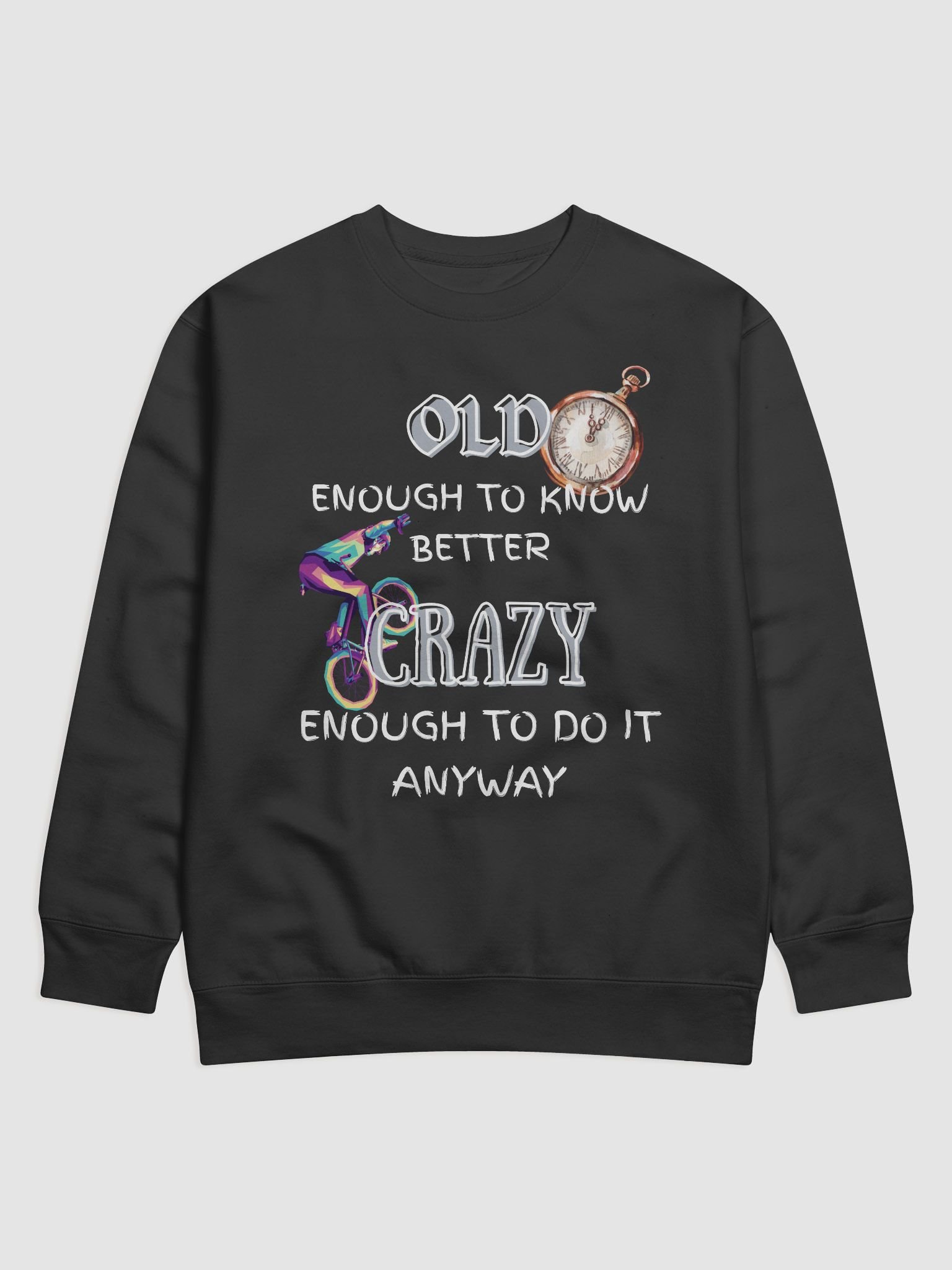 Vintage Biking Enthusiast Sweatshirt product image (1)