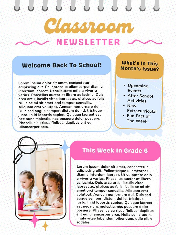 Classroom Newsletter product image (2)