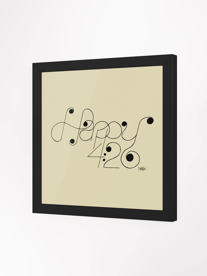 Happy 420 - White 12" product image (2)