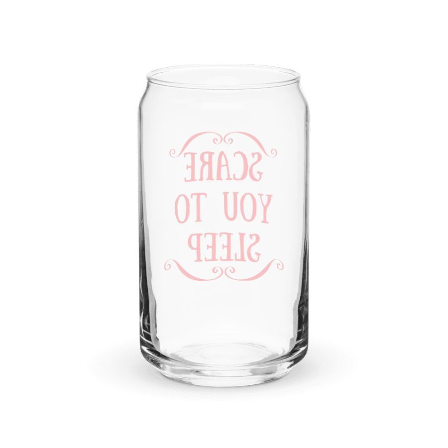 Scare You To Sleep Can Shaped Glass product image (8)