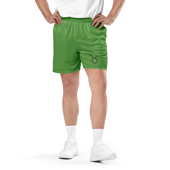 Taurus Symbol All-Over Print Mesh Shorts product image (1)