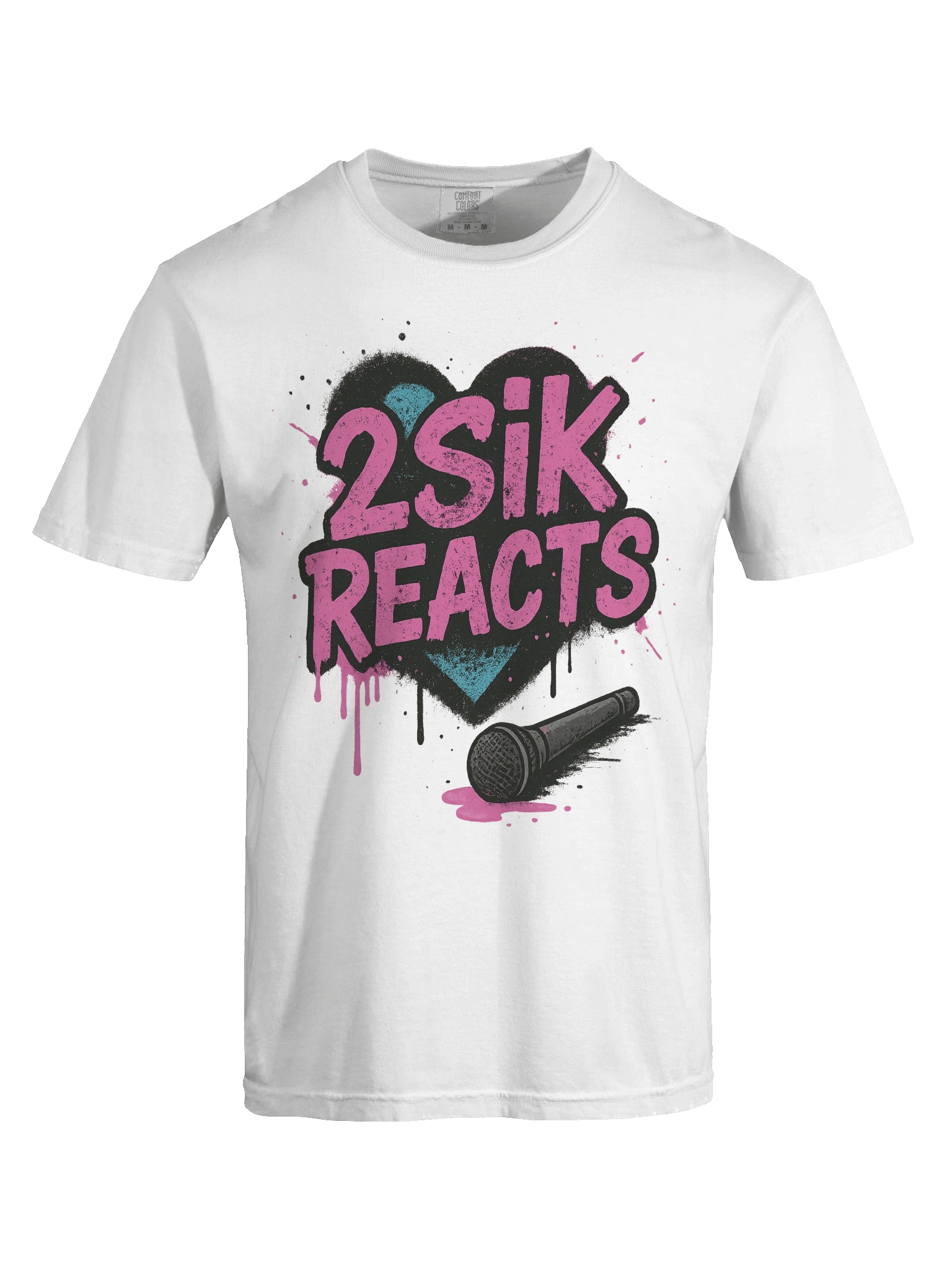 Punk Mic Drop – 2SiK Signature Tee product image (7)