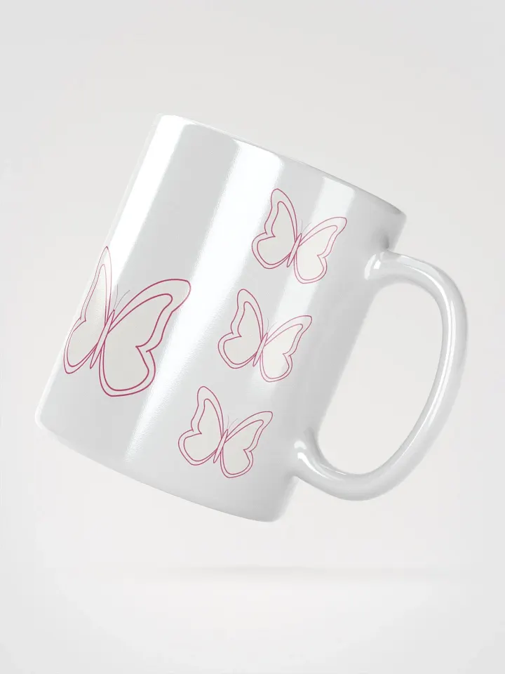 Pink Butterfly Highlight Symphony Mug product image (4)