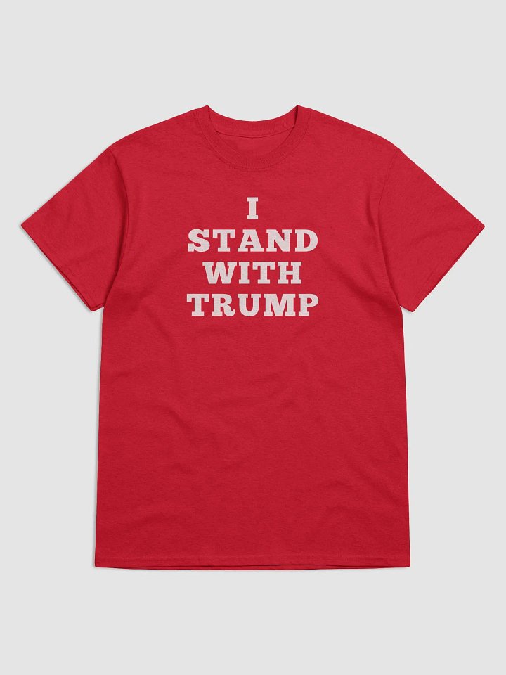 I STAND WITH TRUMP shirt product image (2)