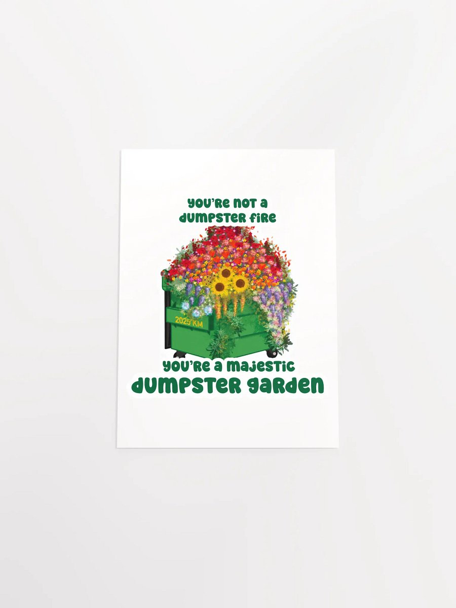 Dumpster Garden Print product image (24)