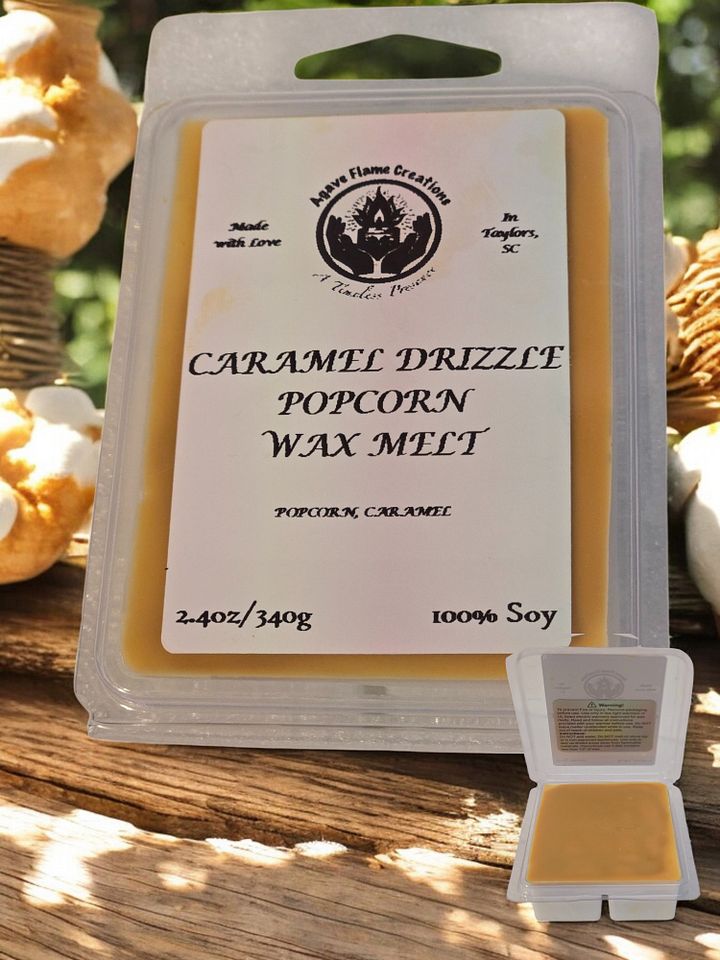 Caramel Popcorn Drizzle Wax Melts product image (1)