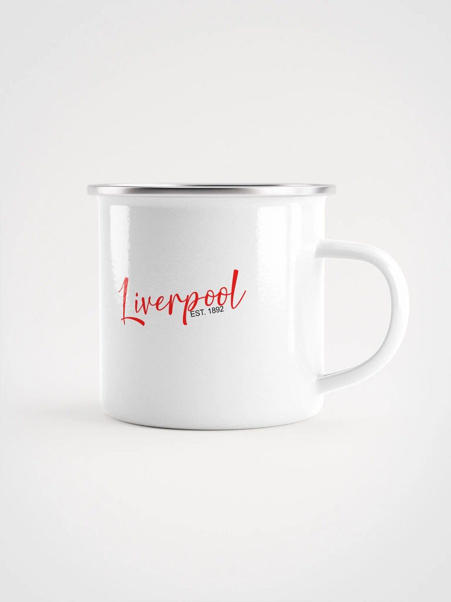 Liverpool Heartbeat Enamel Mug product image (1)