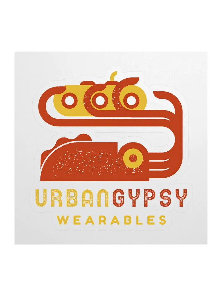 Yellow Submarine and Squid Urban Gypsy Kiss Cut Sticker product image (1)