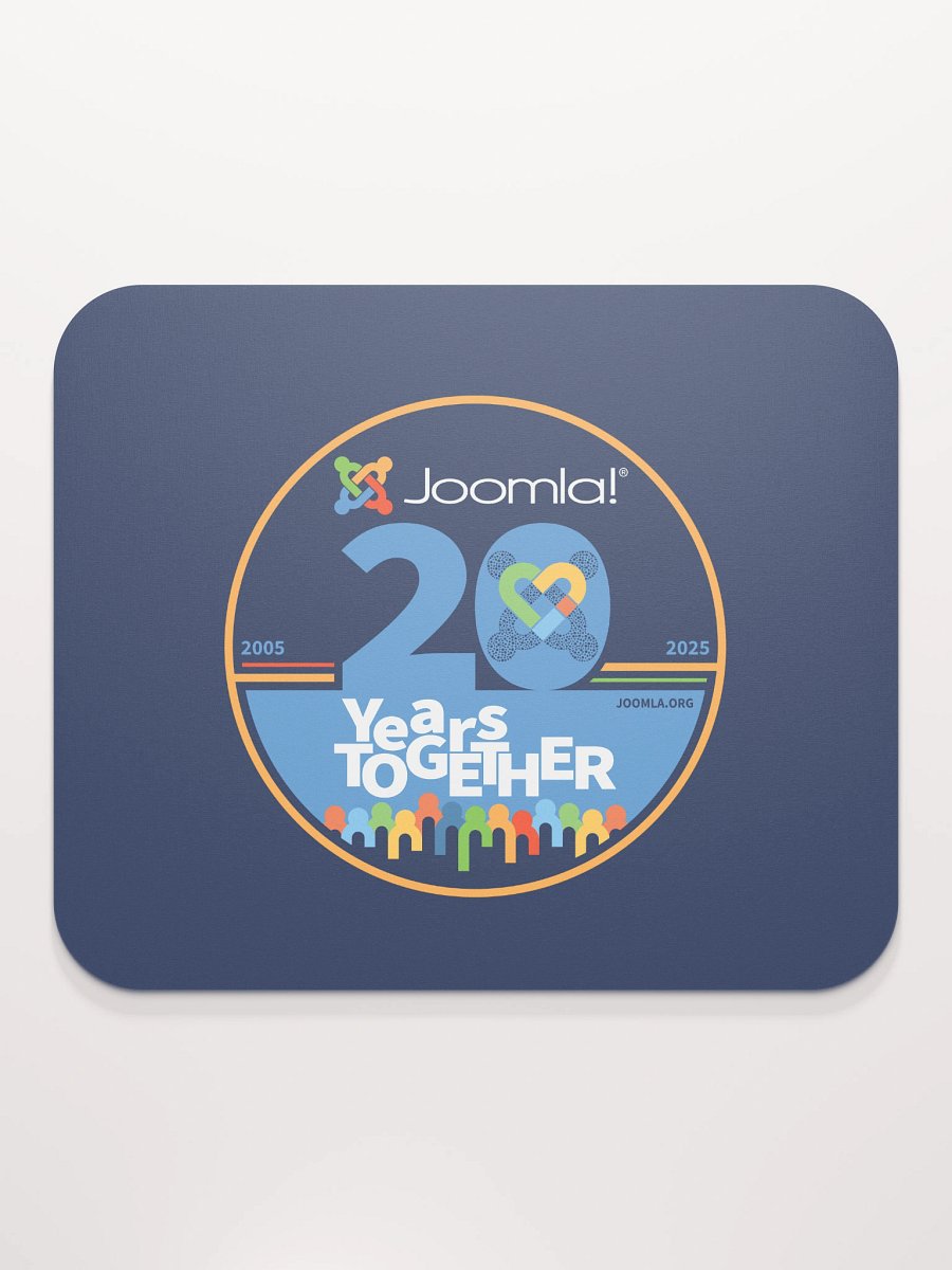 Joomla! 20th Anniversary Edition<br /> — Mouse Pad — product image (2)